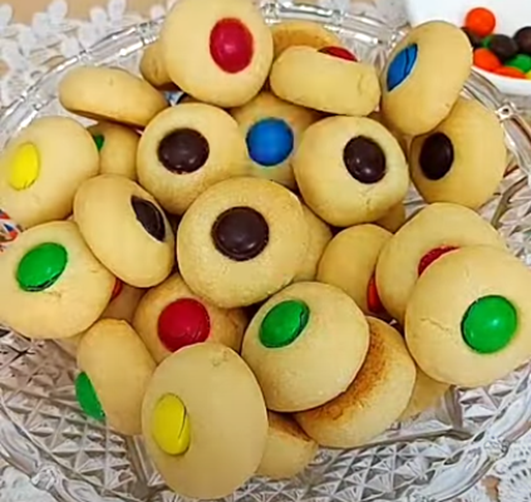 Biscoitinhos M&M’s