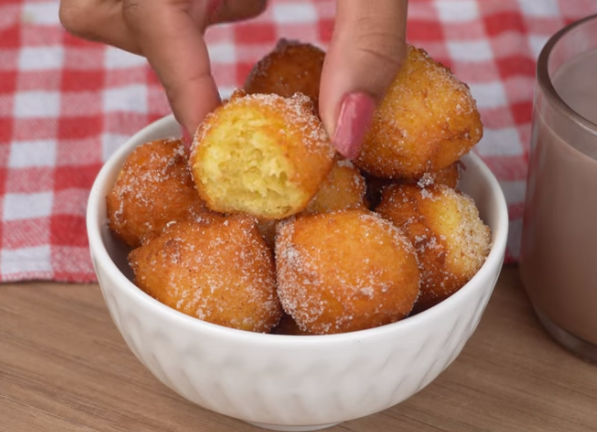 Bolinho de chuva de fubá