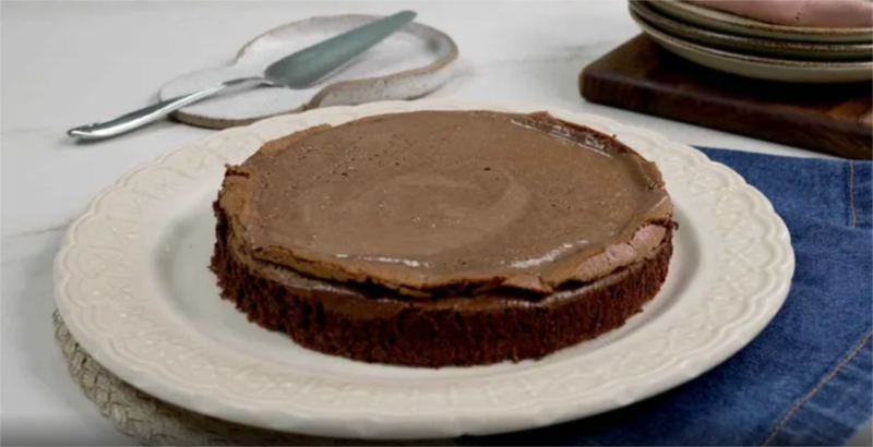 Torta mousse de chocolate