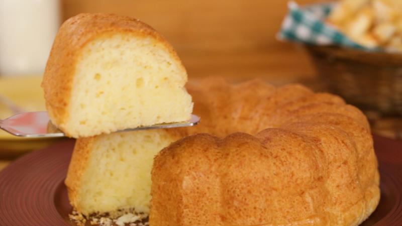 Bolo de pão de queijo