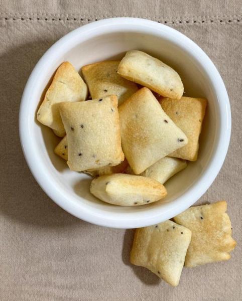 Biscoito de Batata Doce e Chia