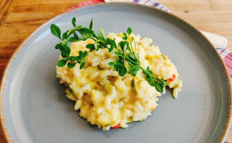 Risoto de Abobrinha