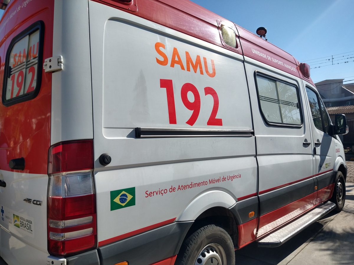 Homem é socorrido após queda em Venâncio Aires