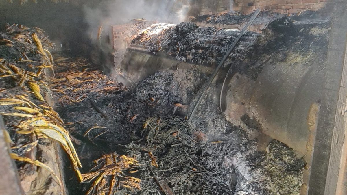 Bombeiros Voluntários de Candelária atendem 26º incêndio em estufa de tabaco