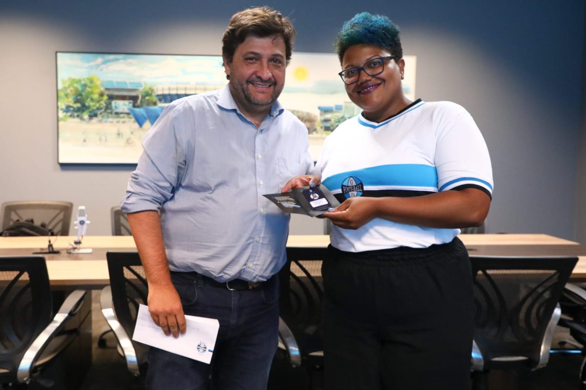 Torcida Organizada – Raíssa Mariama Domingues Silva, Coordenadora Regional dos Consulados do Grêmio no Vale do Rio Pardo