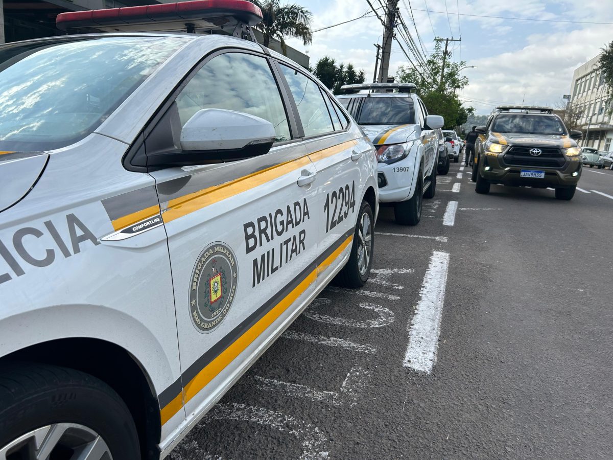 Homem com antecedente policial é preso pela BM em Santa Cruz