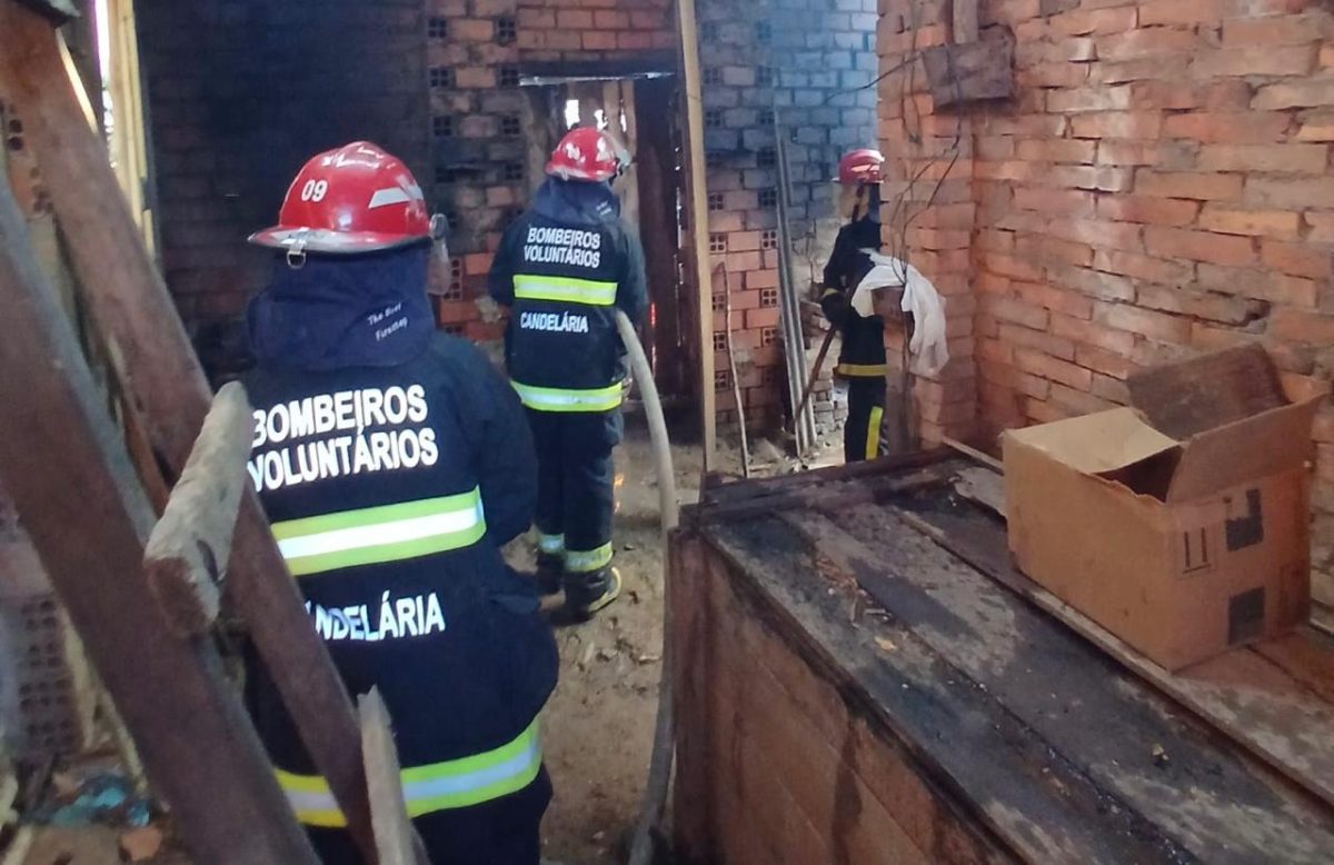 Incêndio em estufa de tabaco mobiliza Bombeiros Voluntários de Candelária