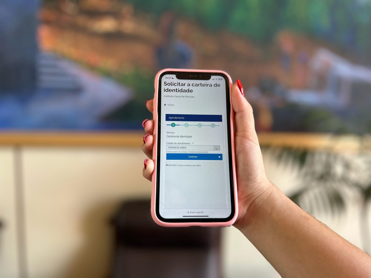 Atendimento para confecção de carteira de identidade pode ser agendado em Venâncio Aires