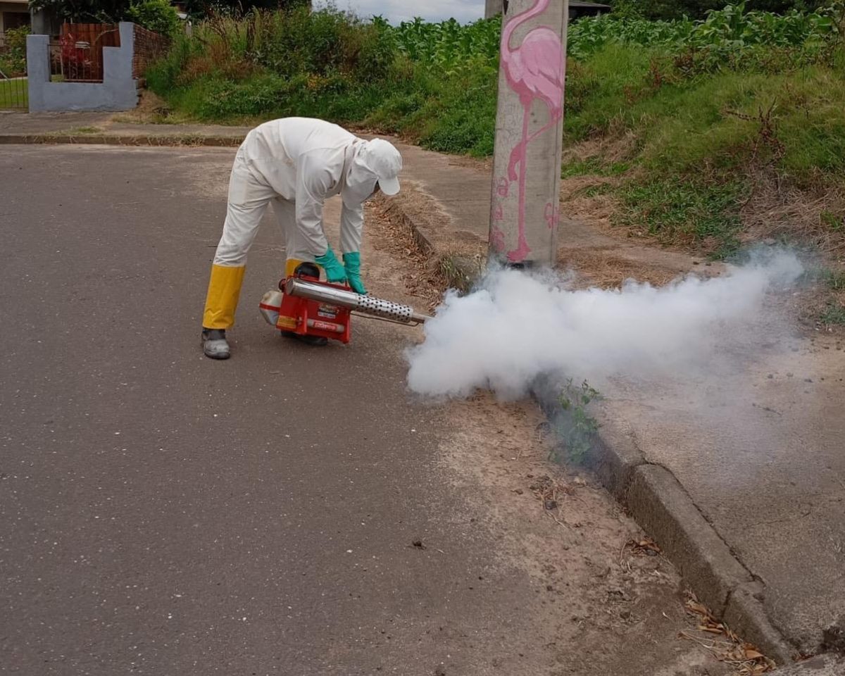 Aplicação de fumacê nas galerias pluviais inicia nesta segunda-feira em Venâncio Aires