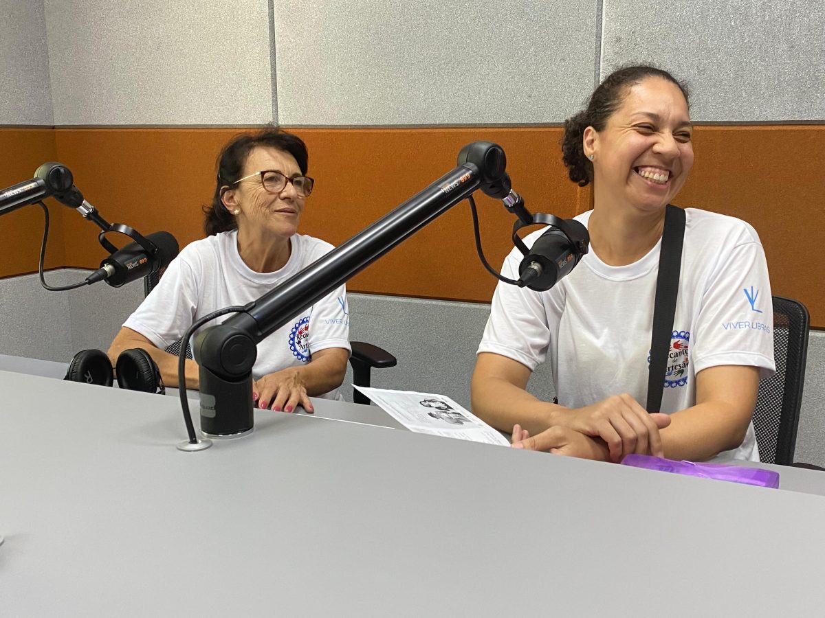 Rádio Revista – Lúcia de Figueiredo, Presidente do Recanto do Artesão, e Farah Andrade, Tesoureira