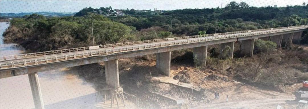 Empresa busca trabalhadores para obras na ponte sobre o Rio Jacuí