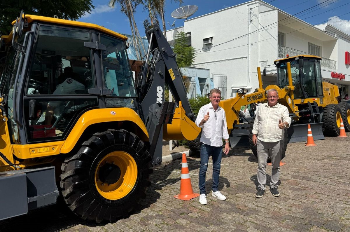 Município de Candelária recebe reforço nos maquinários