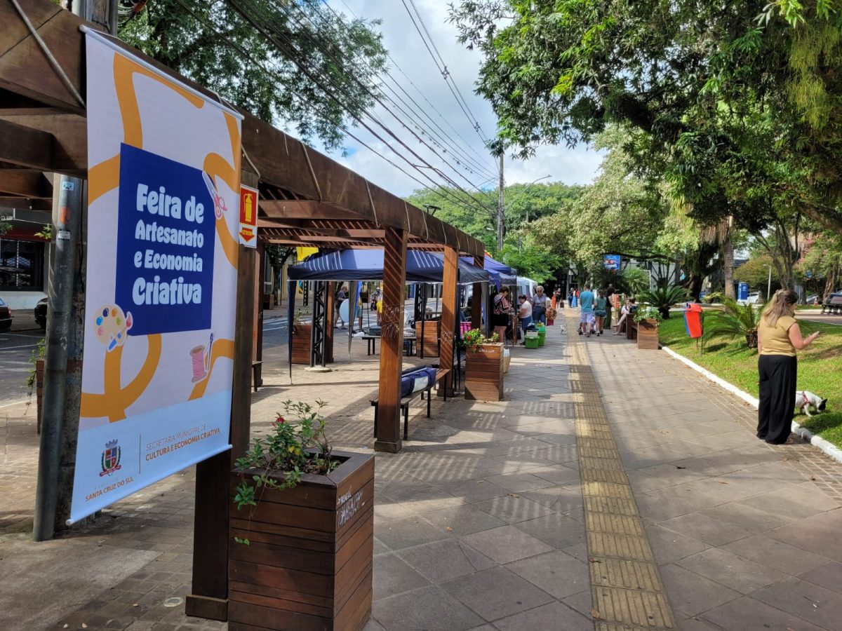 Praça da Bandeira recebe Feira de Artesanato e Economia Criativa neste domingo