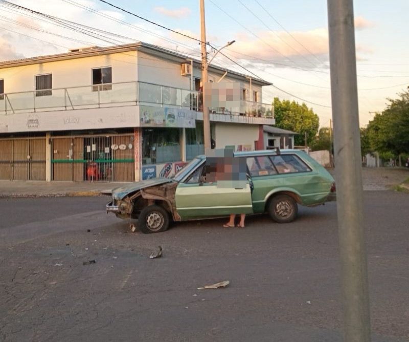 Jovem de 21 anos fica ferido em acidente em Venâncio Aires