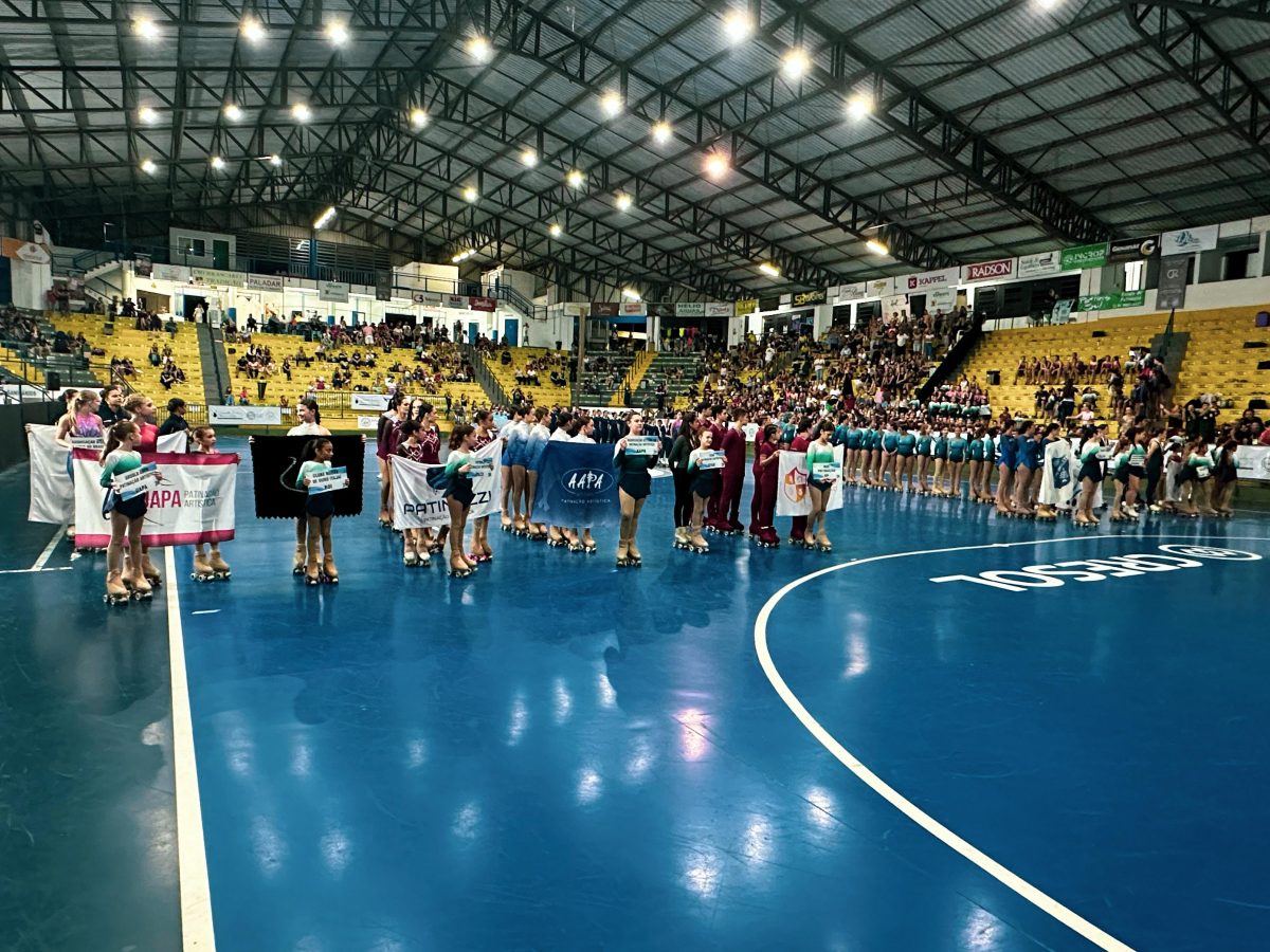 Campeonato Brasileiro de Patinação Artística reúne mais de 600 atletas em Venâncio Aires