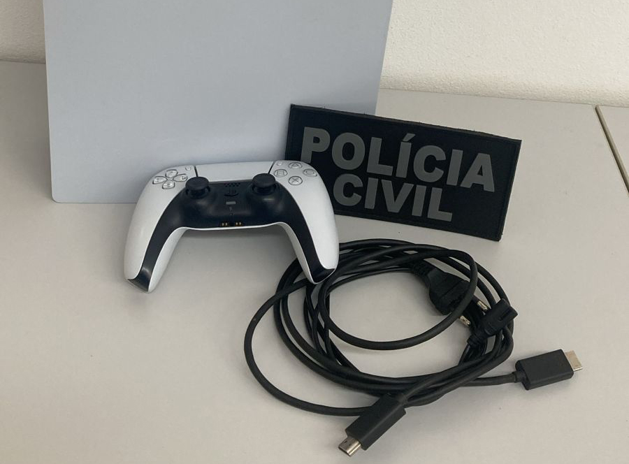 Playstation subtraído em Frederico Westphalen através de golpe é localizado em Santa Cruz