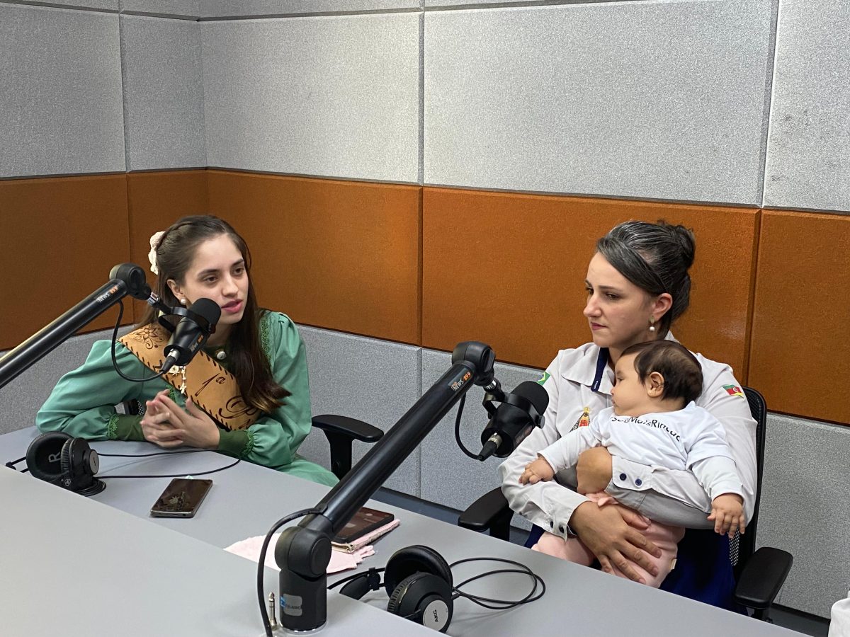 Rádio Revista – Michelle Lopes Brasil e Pietra Giovanna Franco, do CTG Rincão da Alegria
