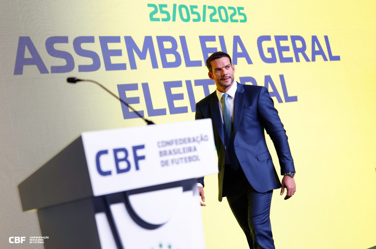 Samir Xaud é eleito novo presidente da CBF