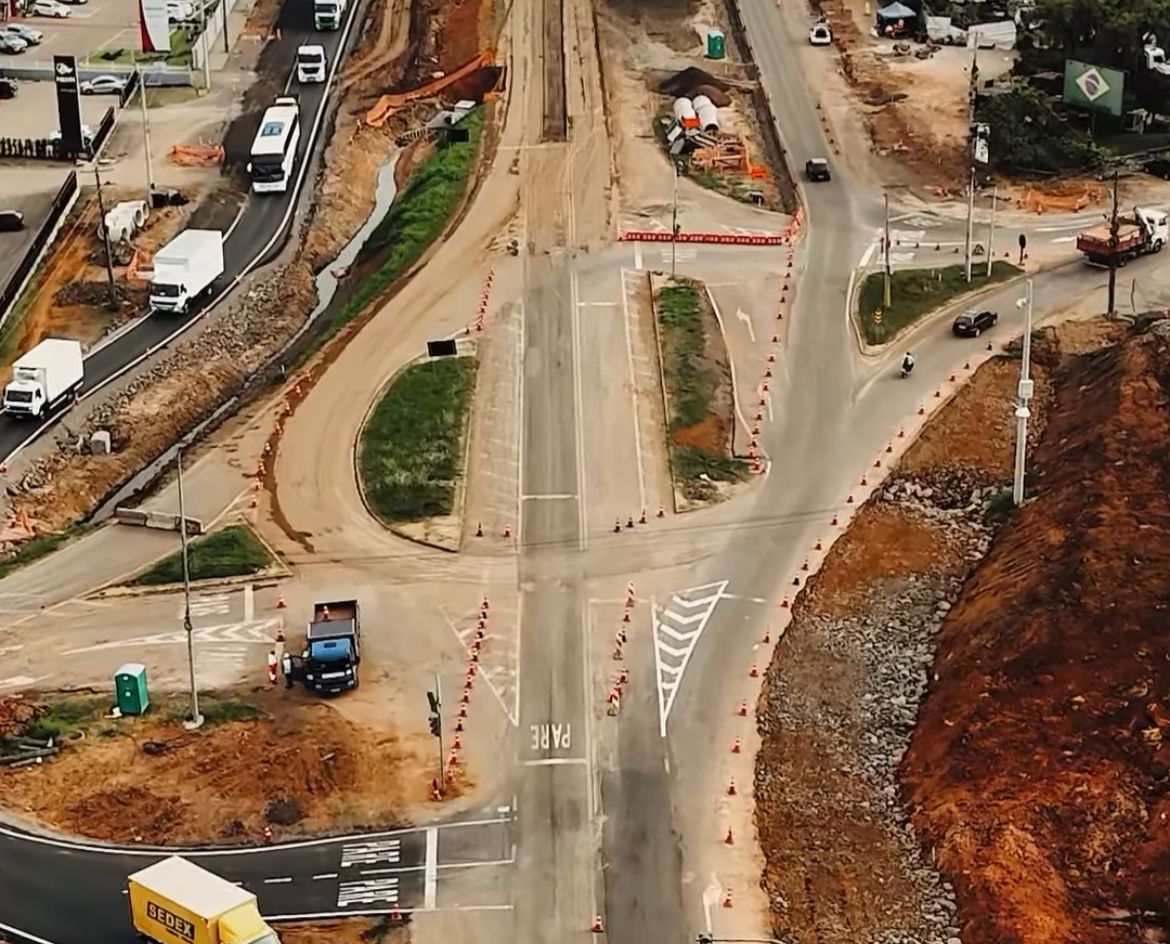 VÍDEO: duplicação da RSC-287 avança e muda a paisagem em Santa Cruz