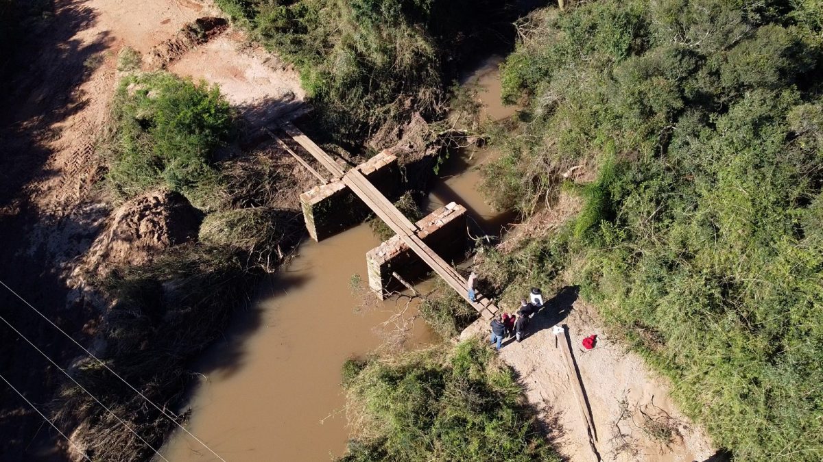 Pantano Grande recebe confirmação de R$ 500 mil para reconstrução de ponte danificada pela enchente