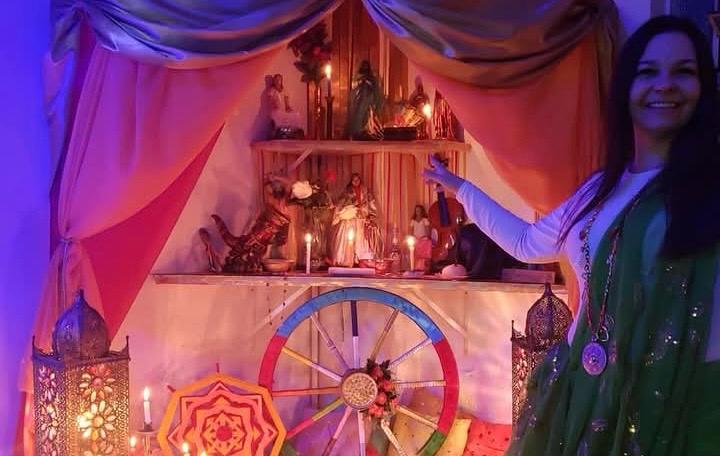 Templo promove festa em homenagem à padroeira do povo cigano