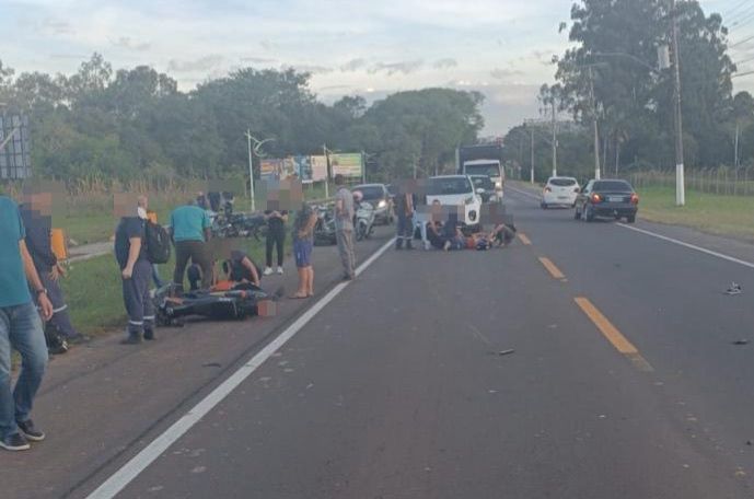 Acidente deixa homem morto e três feridos em Venâncio Aires