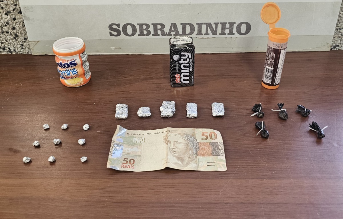 Brigada Militar prende homem por tráfico de drogas em Sobradinho