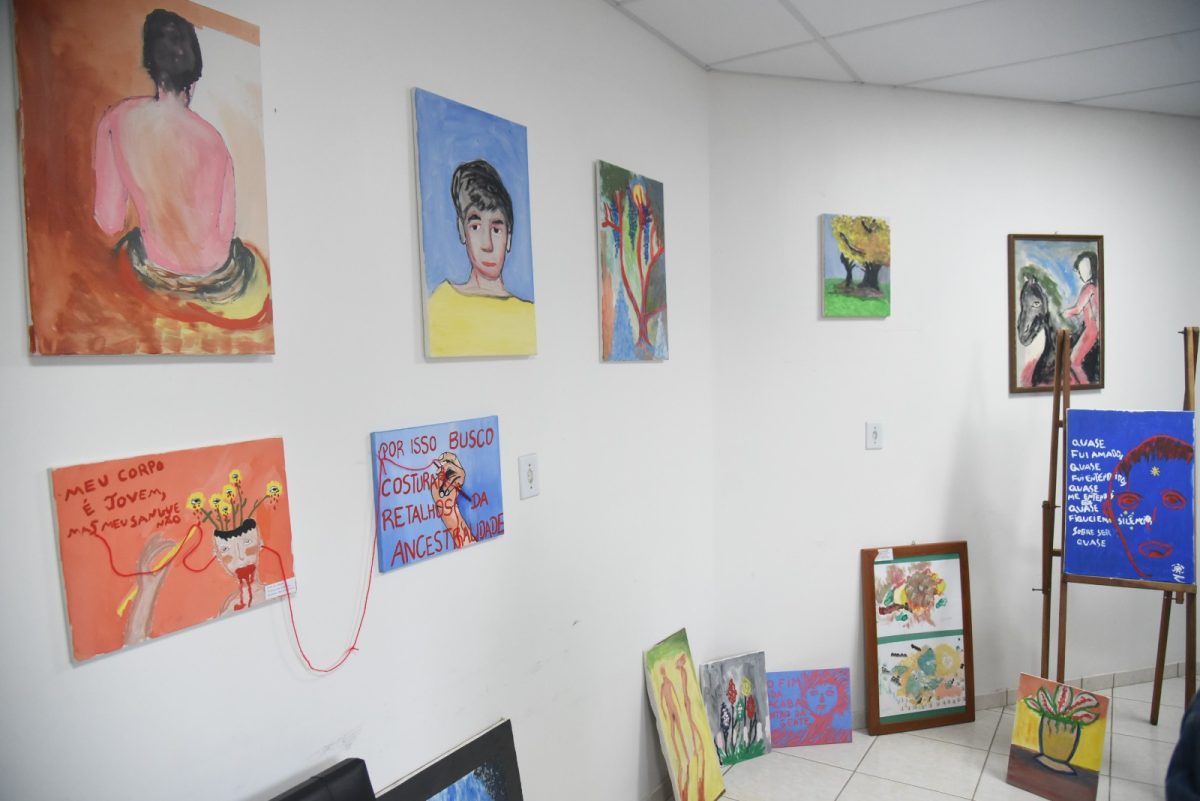 Oficina de artes do Caps dá origem à Exposição Ecos do Inconsciente