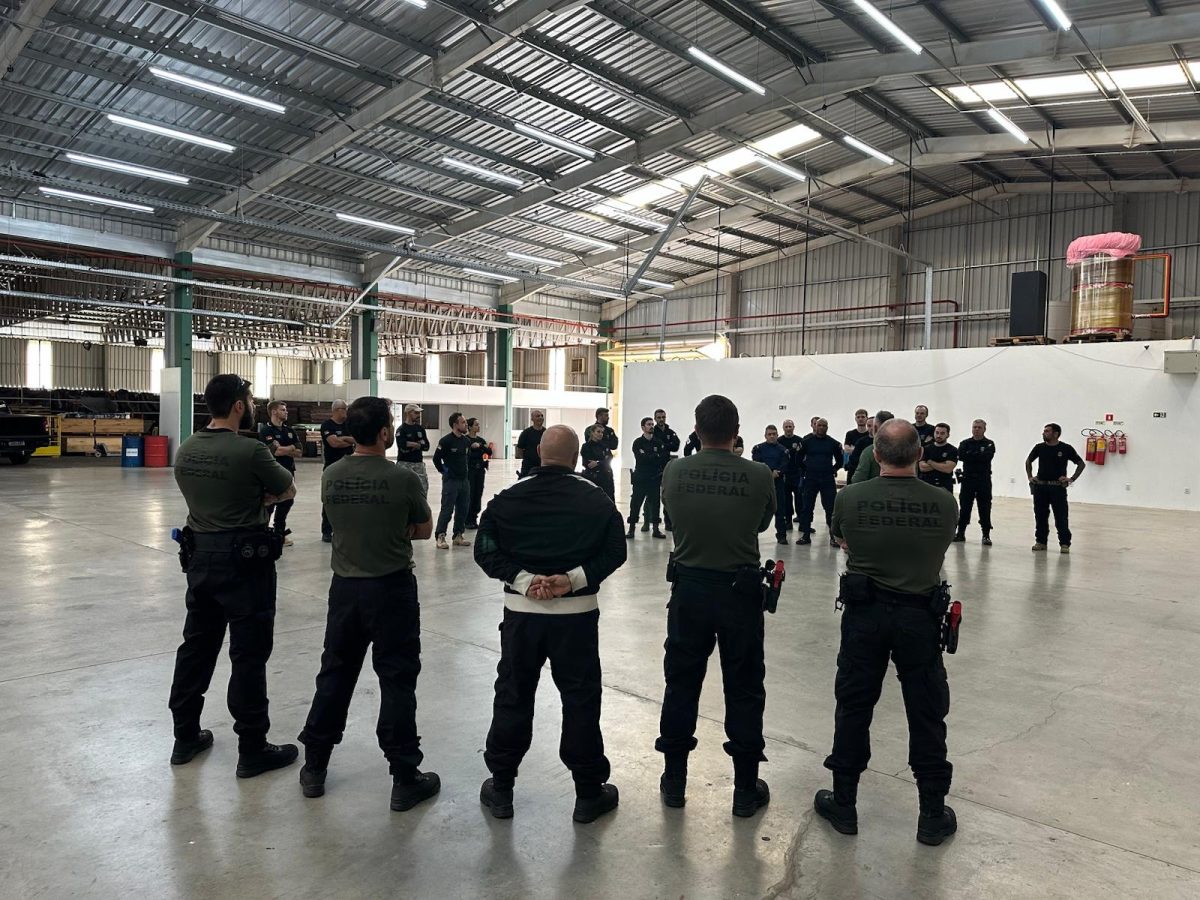 Polícia Federal de Santa Cruz promove capacitação com foco em abordagens e segurança em operações