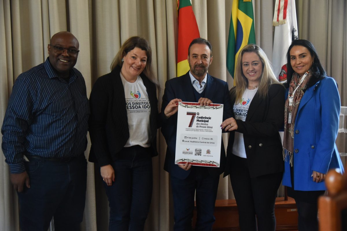 Município recebe convite para a 7ª Conferência Municipal dos Direitos da Pessoa Idosa