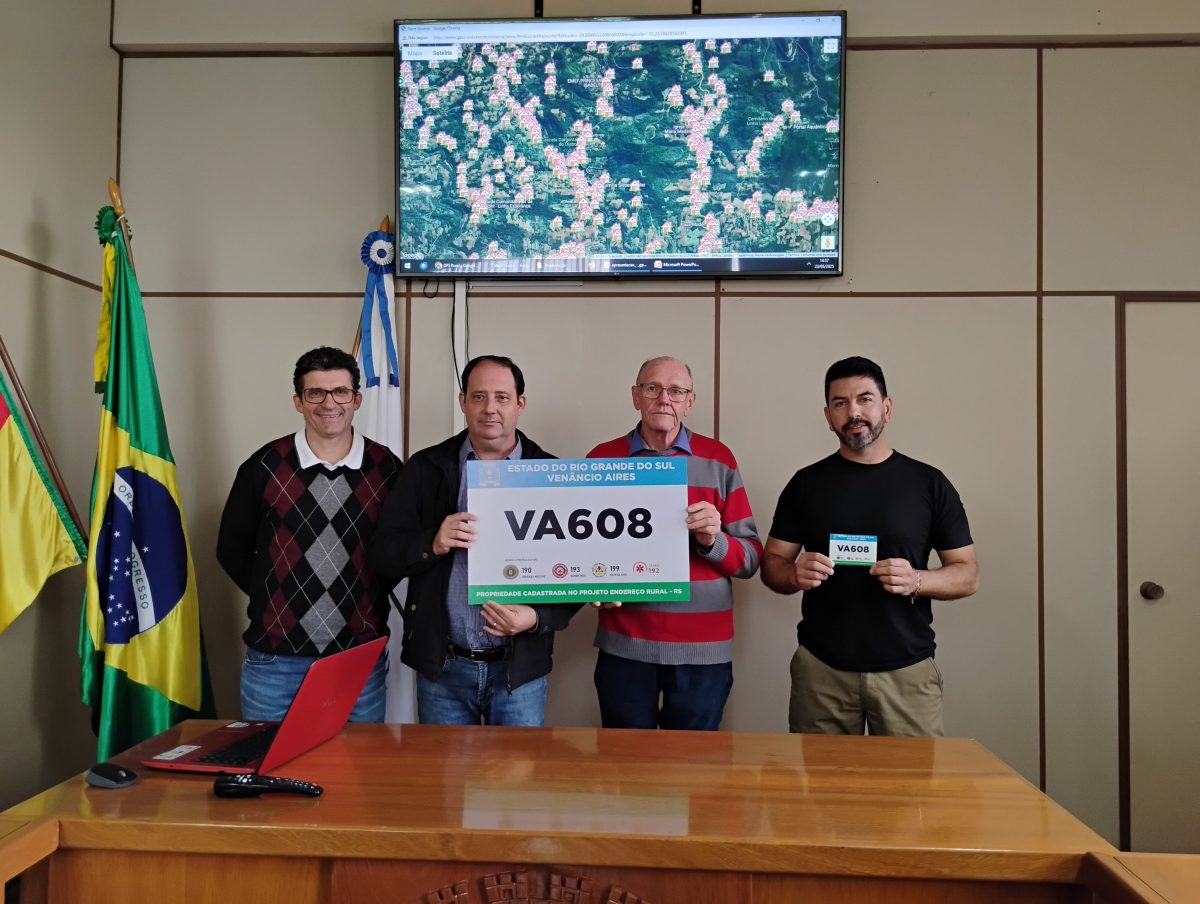 Venâncio Aires lança ferramenta para mapeamento de propriedades do interior