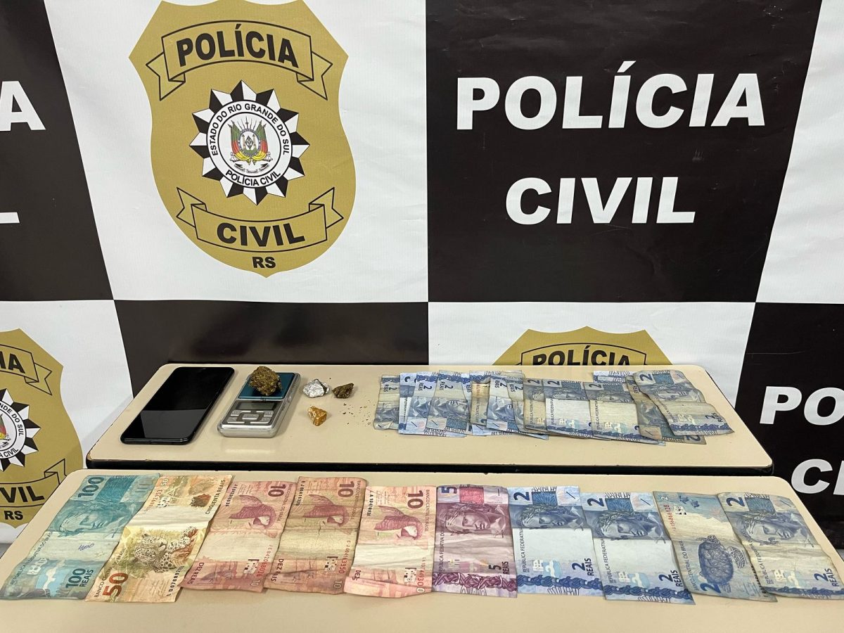 Polícia Civil prende dois homens por tráfico em operação em Venâncio Aires