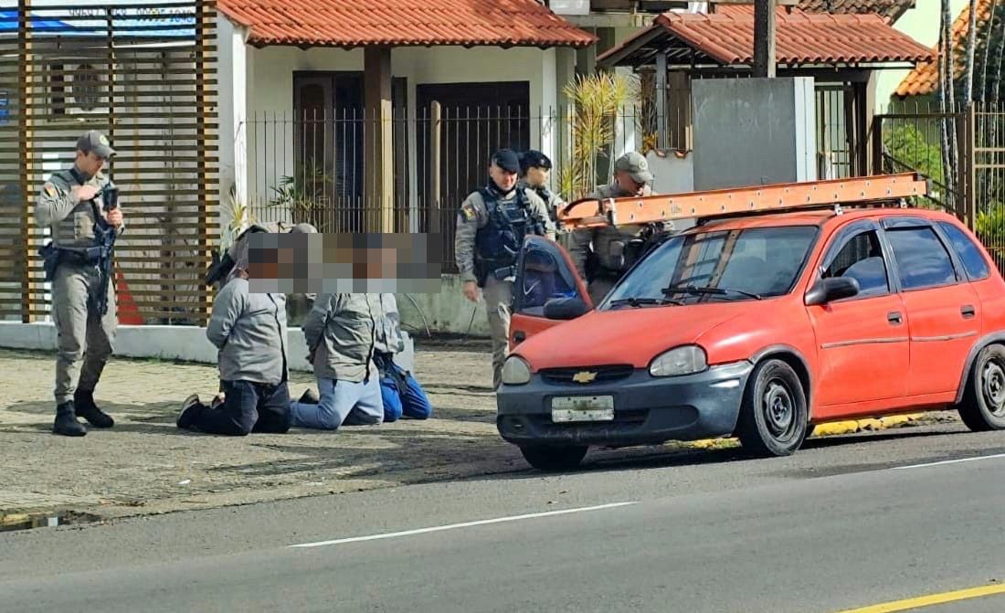 Bando especializado em furto de fios é preso pela BM em Santa Cruz