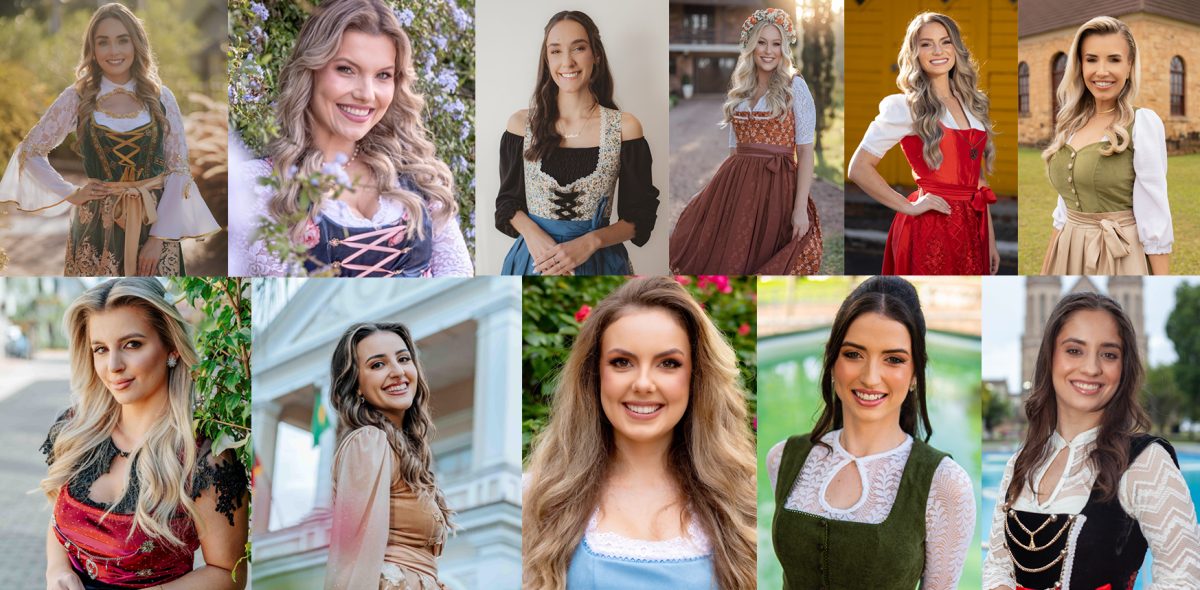 Concurso que vai eleger as soberanas da 40ª Oktoberfest já tem 11 candidatas inscritas