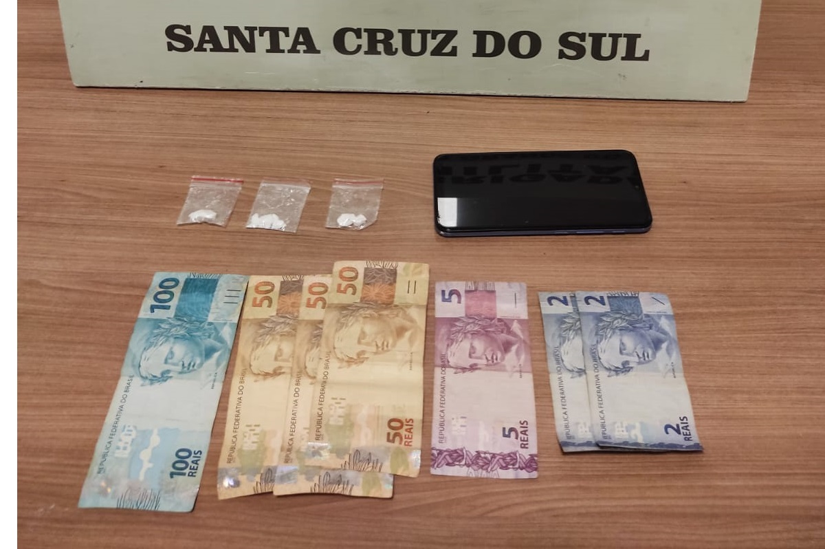 Envolvido com telentrega de drogas é detido pela BM em Santa Cruz