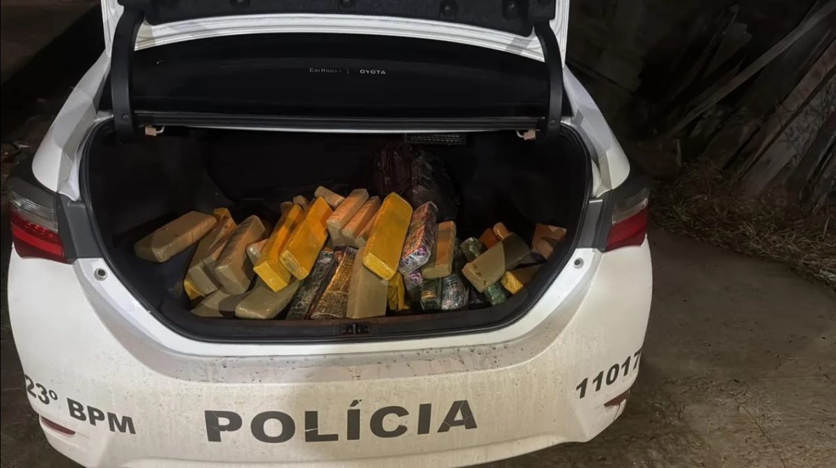 BM apreende 35 quilos de maconha em Venâncio Aires