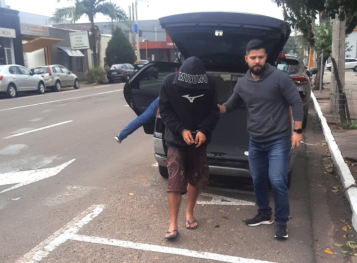 Autor de atentado a tiros é preso em Santa Cruz