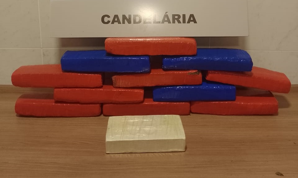 BM prende homem com mais de 8 quilos de drogas durante cerco montado em Candelária