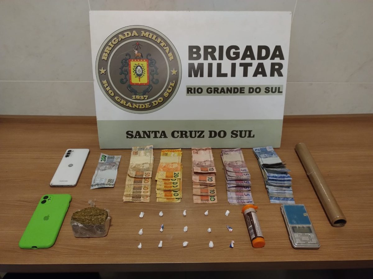 Força Tática prende homem por tráfico dentro de residencial no Bairro Progresso