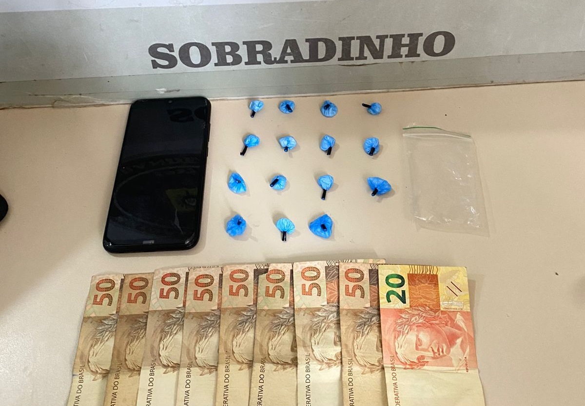 Brigada Militar prende dois por tráfico em Sobradinho