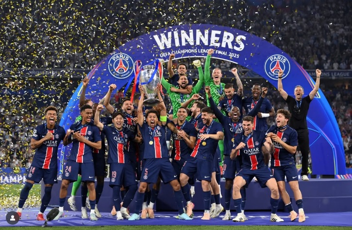 Sem super estrelas, PSG conquista título inédito da Champions League